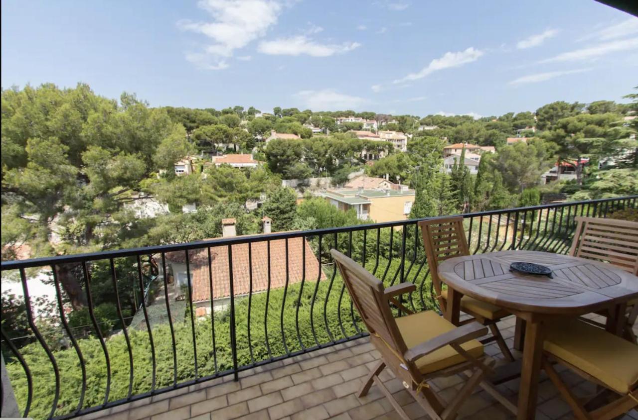 Azur - Vue Mer - Parking - Climatisation Cassis Eksteriør bilde